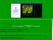 Tablet Screenshot of learn.french.language.games.jellyfishfun.com